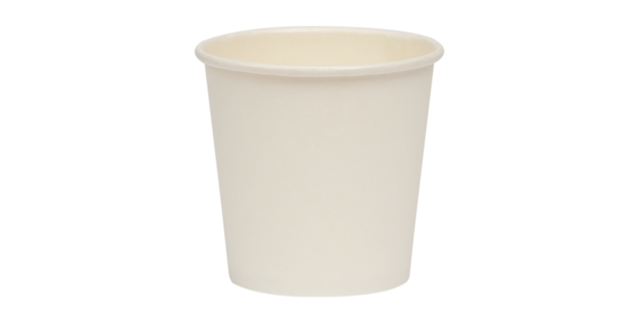 Immagine Bicchieri carta 120ml bianchi conf. 50 pz