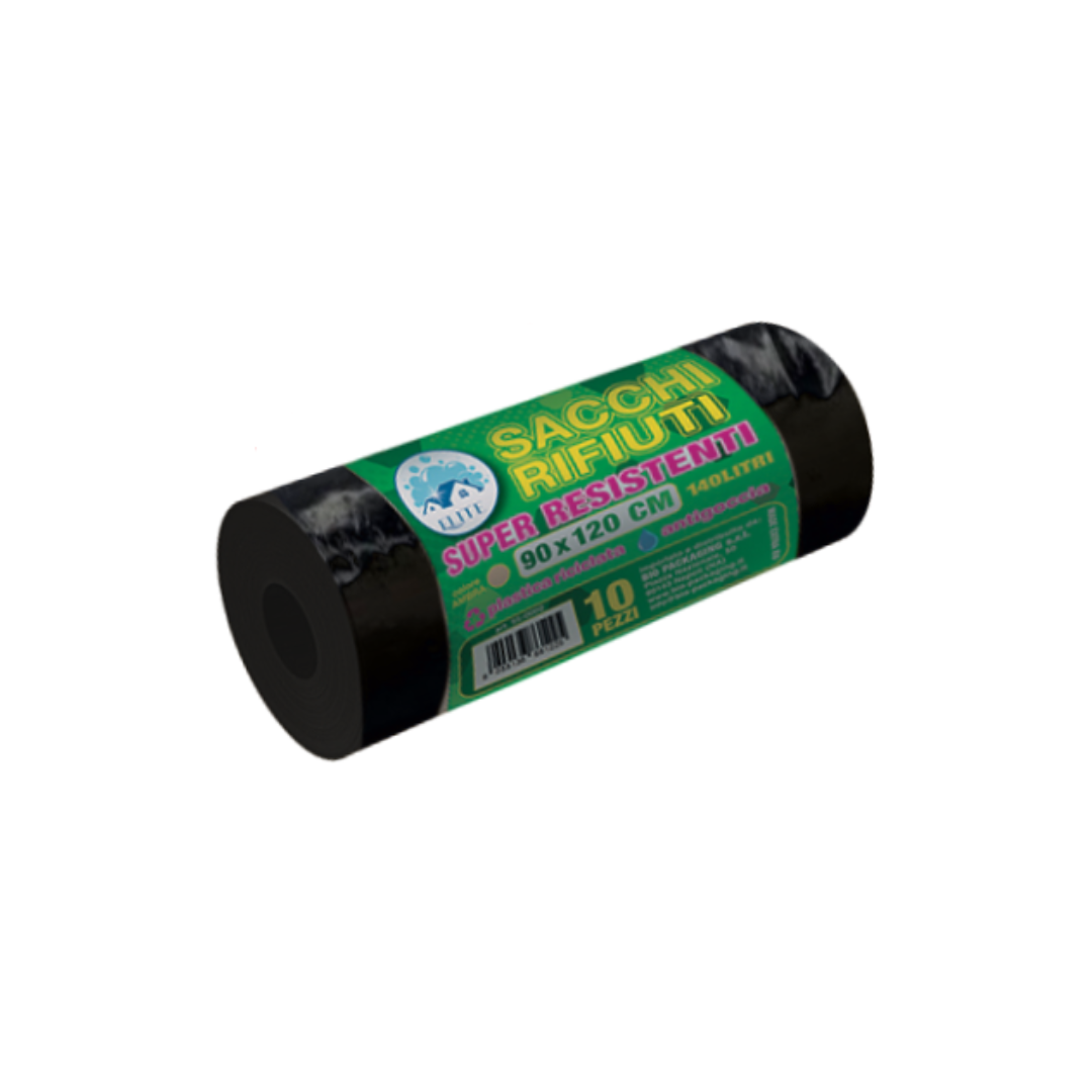 Immagine Sacchi rifiuti neri 90x120 cm gr 600