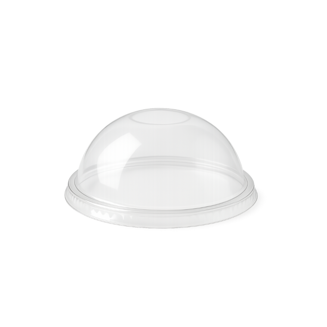 Immagine Coperchi pet cupola + foro Ø78mm conf. 50 pz