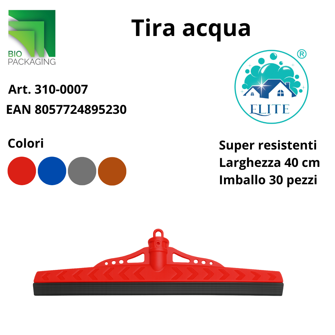 Immagine Tira acqua cm 40 rosso/blu/grigio/marrone