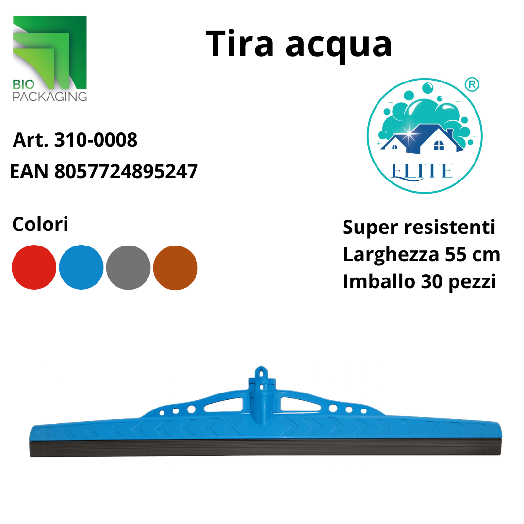 Immagine Tira acqua cm 55 rosso/blu/grigio/marrone