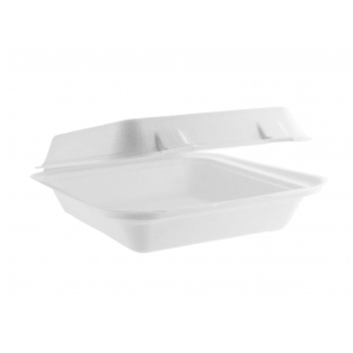 Immagine Porta hamburger compostabile 20x20x8,5 conf. 50 pz